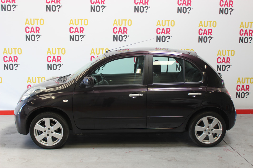 occasion nissan micra 3 1 2 65 connect edition 5p noir essence 8328 auto car no6