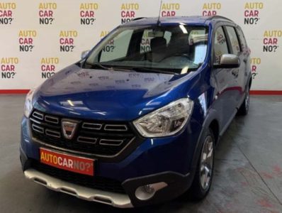 Voiture occasion DACIA LODGY 1.5 DCI 115 STEPWAY BLEU Diesel Alès Gard