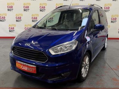 Voiture occasion FORD TOURNEO COURIER 1.0 ECOBOOST 100 TITANIUM BLEU Essence Nimes Gard