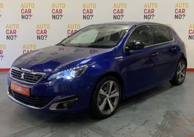 Voiture occasion PEUGEOT 308 1.2 PURETECH 130CH S&S EAT6 GT LINE BLEU Essence Nimes Gard