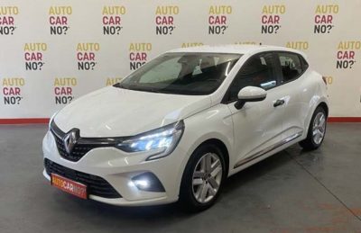 Voiture occasion RENAULT CLIO 5 1.6 E-TECH HYBRID 140 BUSINESS BLANC Hybride essence-électrique Alès Gard