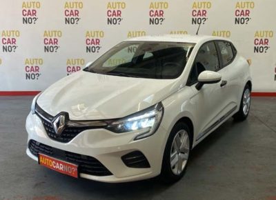 Voiture occasion RENAULT CLIO 5 1.6 E-TECH HYBRID 140 BUSINESS BLANC Hybride essence-électrique Nimes Gard