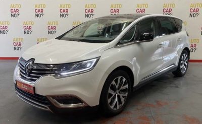 Voiture occasion RENAULT ESPACE 5 1.6 DCI 160 ENERGY TWIN TURBO INTENS EDC BLANC Diesel Nimes Gard