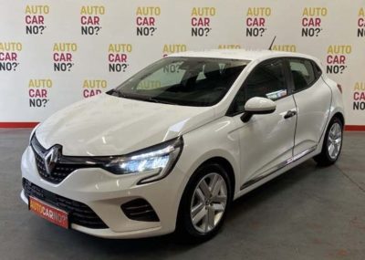 Voiture occasion RENAULT CLIO 5 1.6 E-TECH HYBRID 140 BUSINESS BLANC Hybride essence-électrique Alès Gard