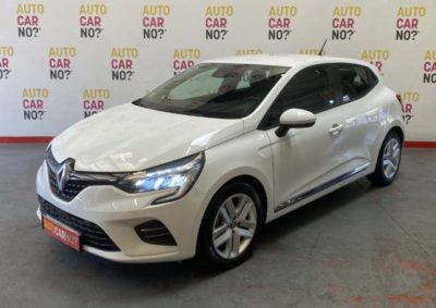 Voiture occasion RENAULT CLIO 5 1.6 E-TECH HYBRID 140 BUSINESS BLANC Hybride essence-électrique Nimes Gard