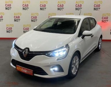 Voiture occasion RENAULT CLIO 5 1.6 E-TECH HYBRID 140 BUSINESS BLANC Hybride essence-électrique Alès Gard