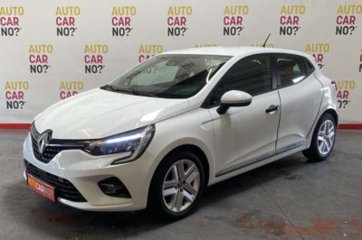 Voiture occasion RENAULT CLIO 5 1.6 E-TECH HYBRID 140 BUSINESS BLANC Hybride essence-électrique Arles Bouches du Rhône