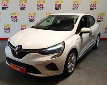 Voiture occasion RENAULT CLIO 5 1.6 E-TECH HYBRID 140 BUSINESS BLANC Hybride essence-électrique Nimes Gard