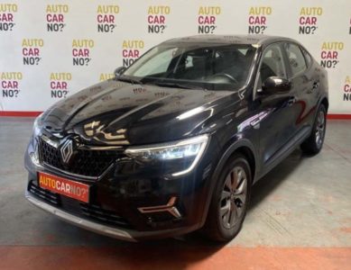Voiture occasion RENAULT ARKANA 1.3 MILD HYBRID 140 EDC EVOLUTION NOIR Hybride essence-électrique Nimes Gard