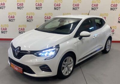 Voiture occasion RENAULT CLIO 5 1.6 E-TECH HYBRID 140 BUSINESS BLANC Hybride essence-électrique Nimes Gard